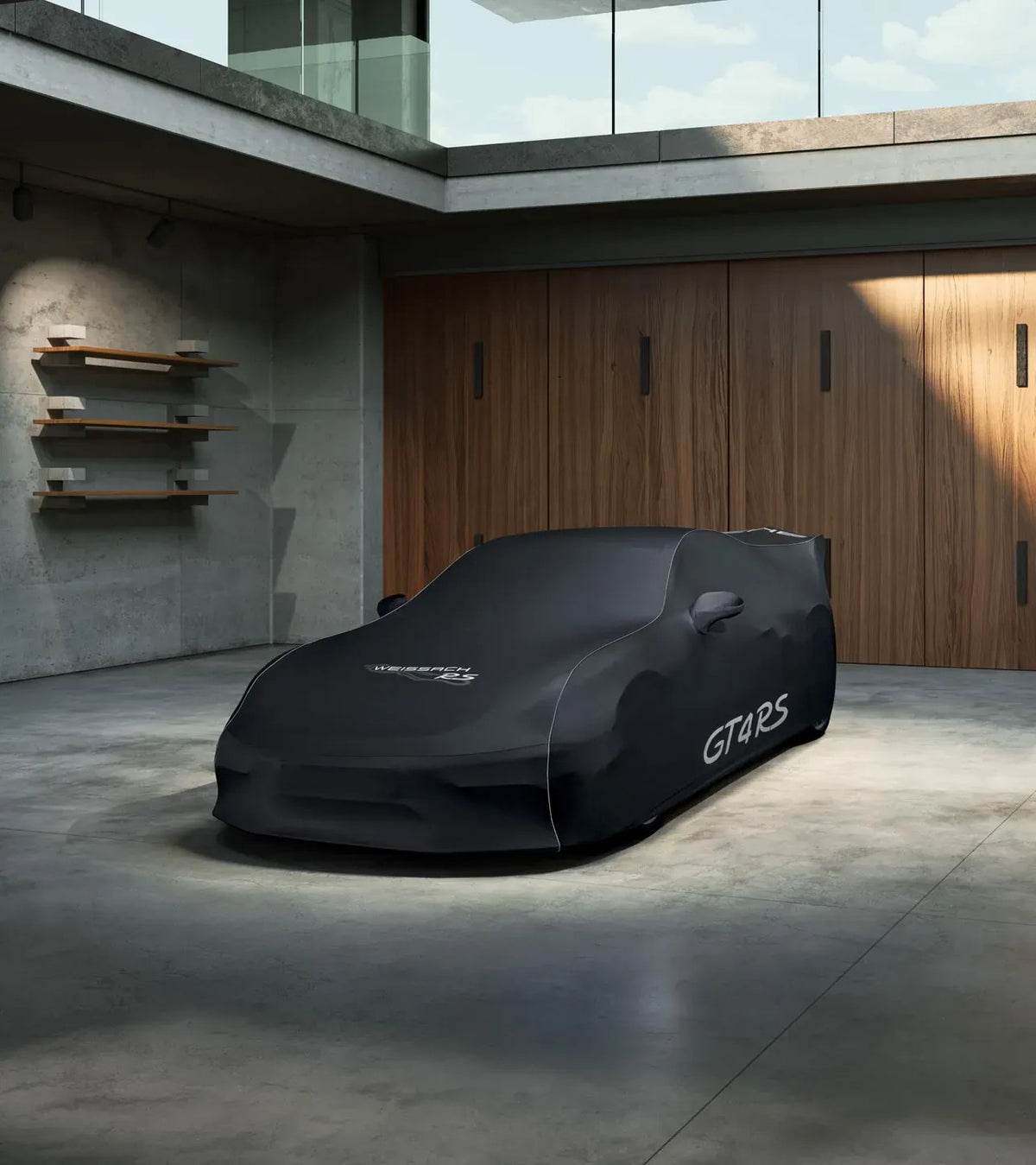 Porsche Design Porsche Indoor Car Cover for 718 Cayman GT4 RS Design