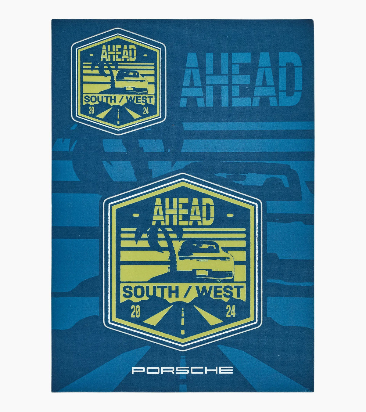 Porsche Design AHEAD No. 1 Sticker Set – Limited Edition