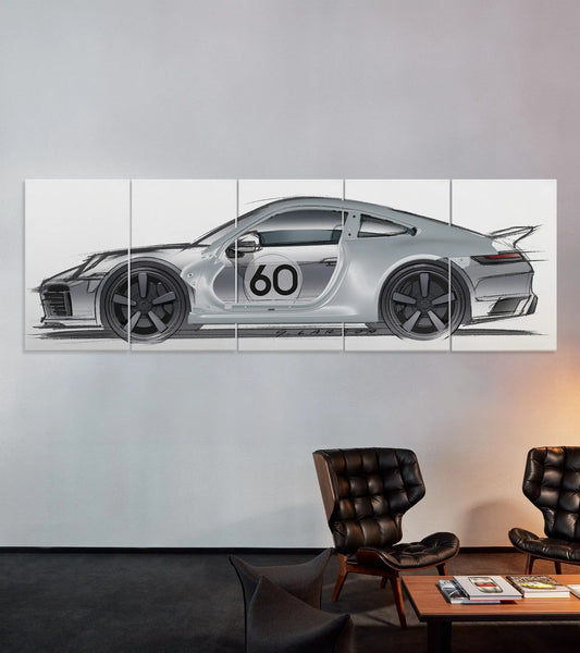 Porsche Design 911 Sport Classic Art Sculpture – Heritage