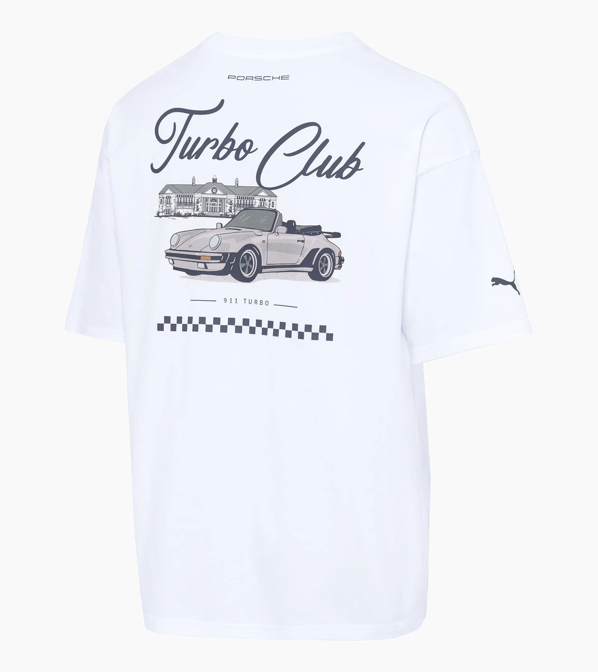 Porsche Design Porsche Turbo Club Back Print Graphic T-Shirt – Porsche Turbo