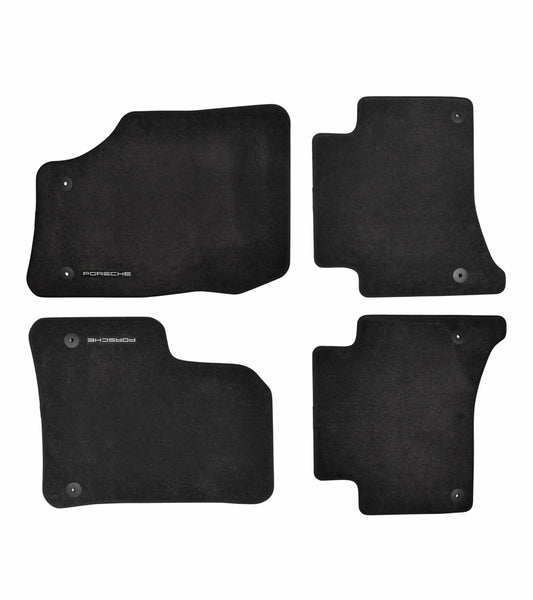 Porsche Design Porsche Floor Mats with Nubuk Edging for Cayenne (E1)