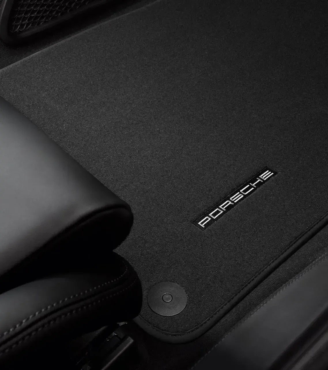 Porsche Design Porsche Floor Mats with Nubuk Edging for Cayenne (E1)