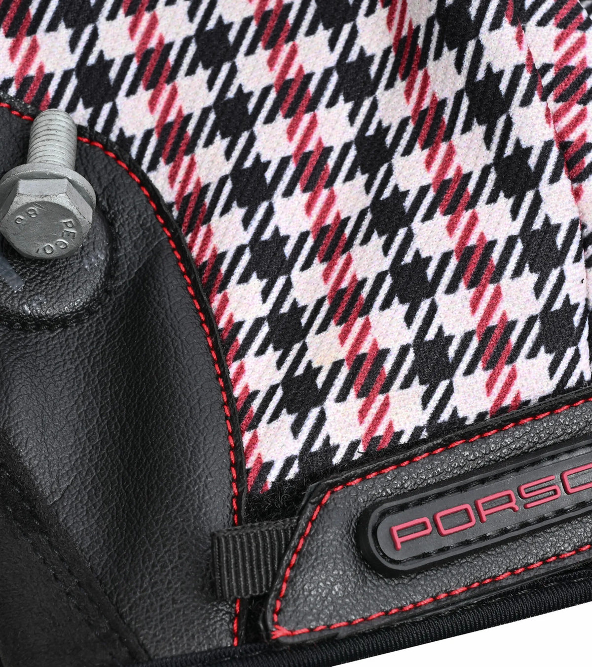 Porsche Design Porsche Classic Assembly Gloves in Red Pepita