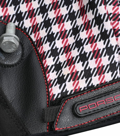 Porsche Design Porsche Classic Assembly Gloves in Red Pepita