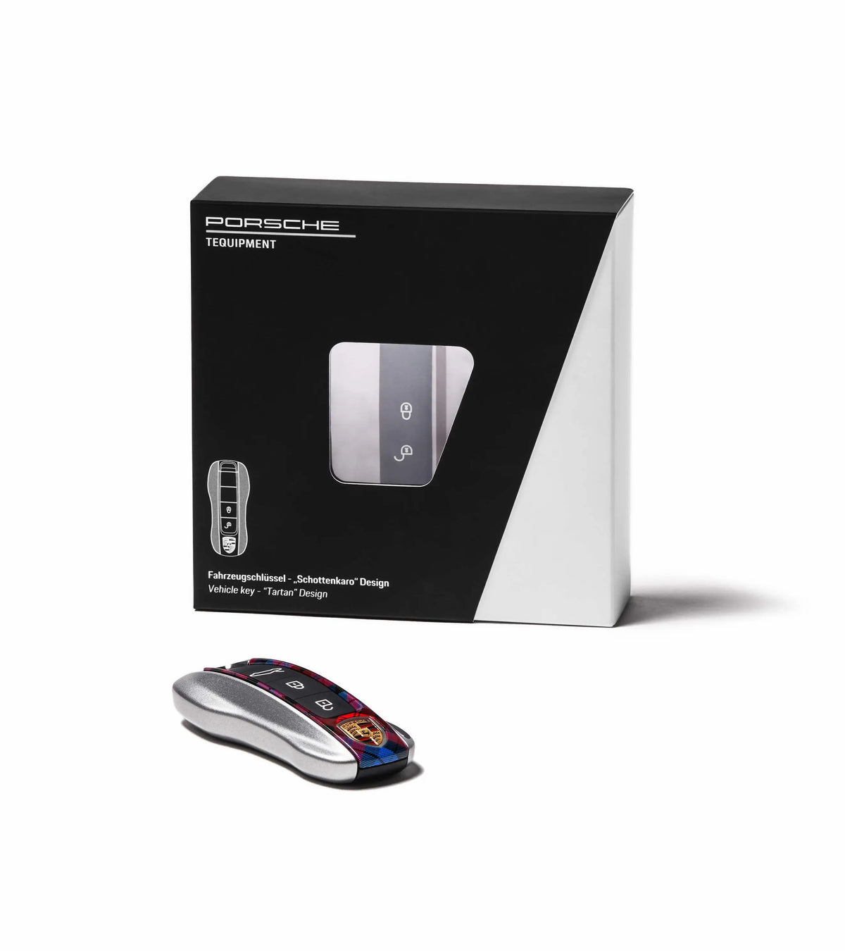 Porsche Design Porsche Painted Vehicle Key Sides in "Plaid" Design Edition