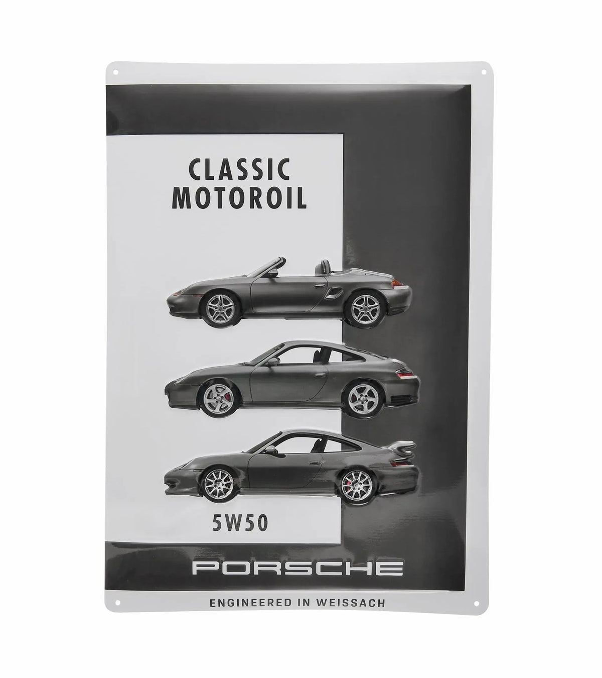 Porsche Design Porsche Classic Motoroil Tin Sign - 5W50
