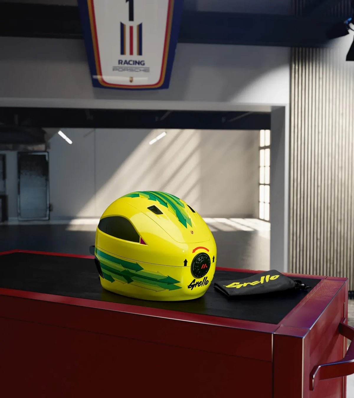 Porsche Design Porsche Helmet case in "Grello" design