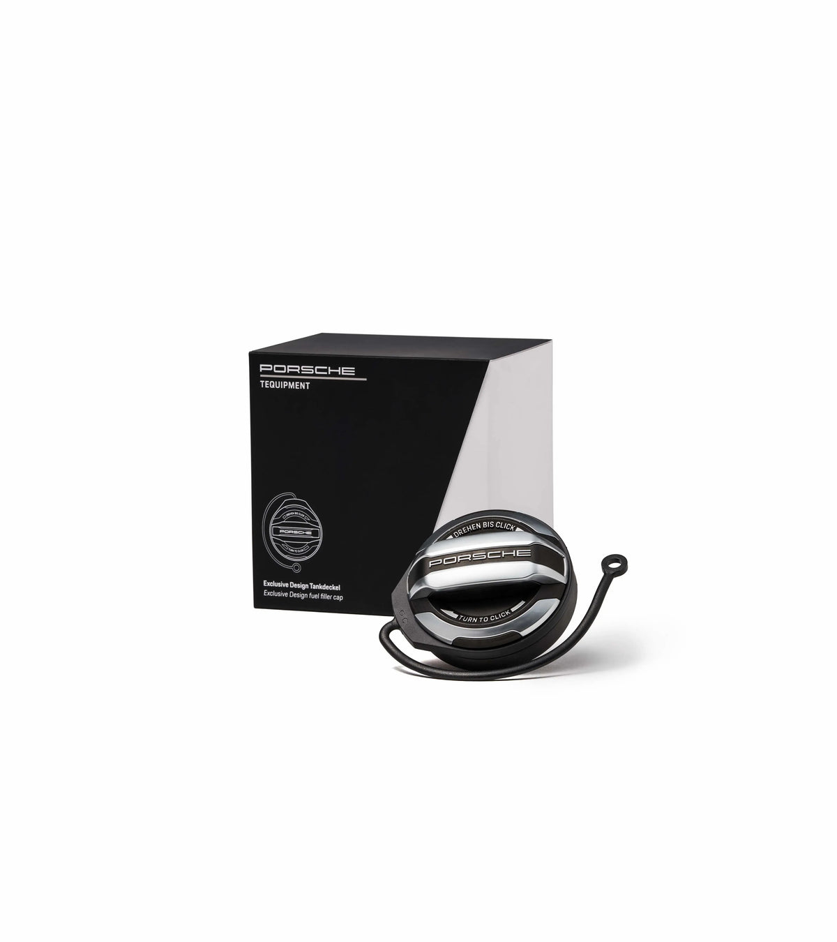 Porsche Design Porsche Exclusive Design Fuel Tank Cap for Panamera Hybrid and Cayenne Hybrid