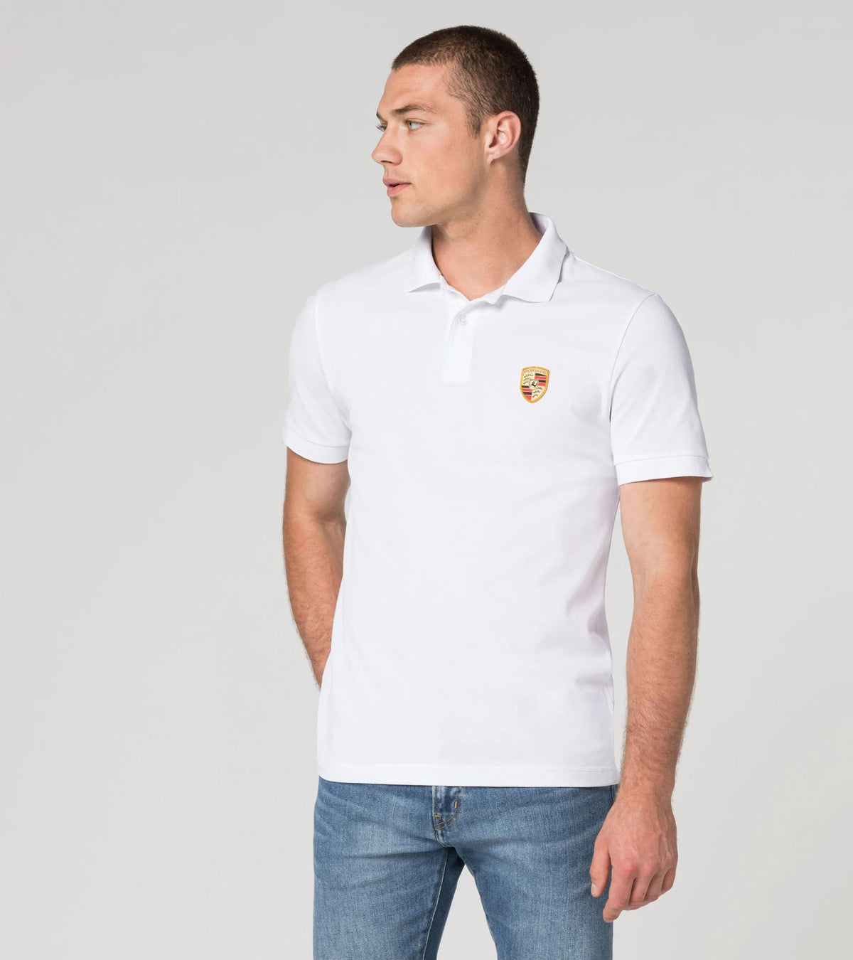 Porsche Design Porsche crest polo shirt – Essential
