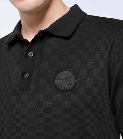 Porsche Design Jacquard polo T-shirt – 911 Spirit 70