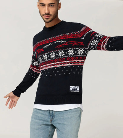Porsche Design Unisex knitted pullover – Christmas