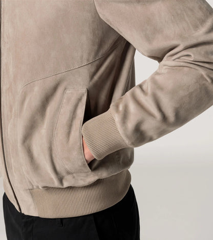 Porsche Design Suede Leather Jacket