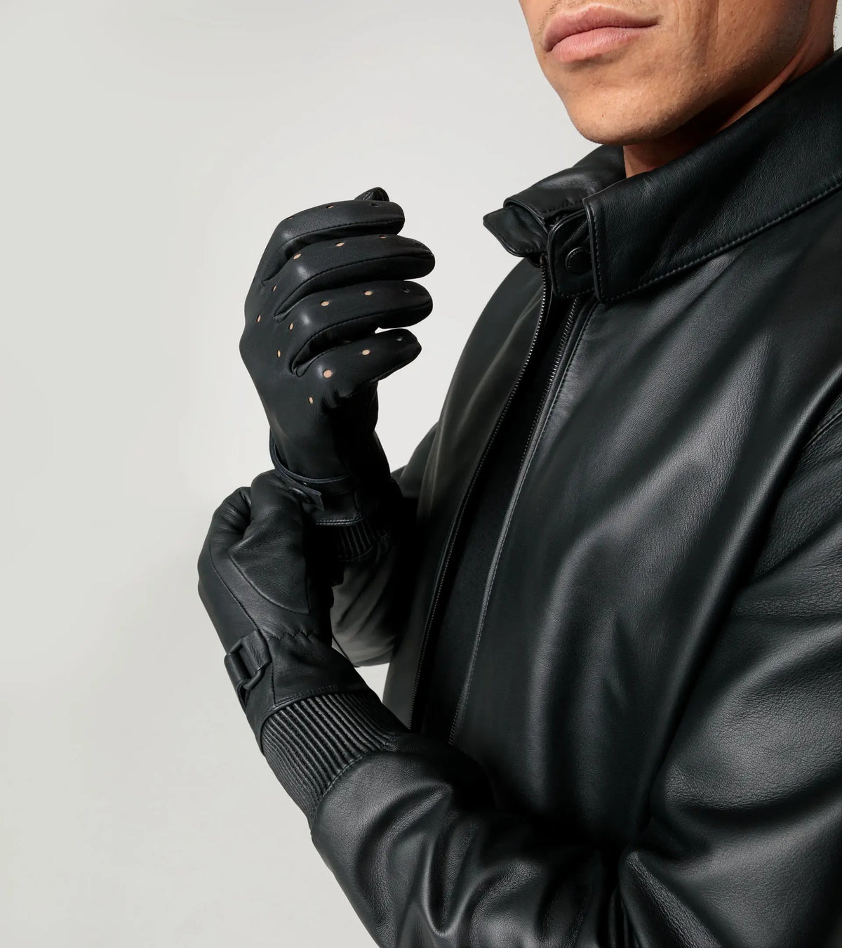 Porsche Design Active leather gloves