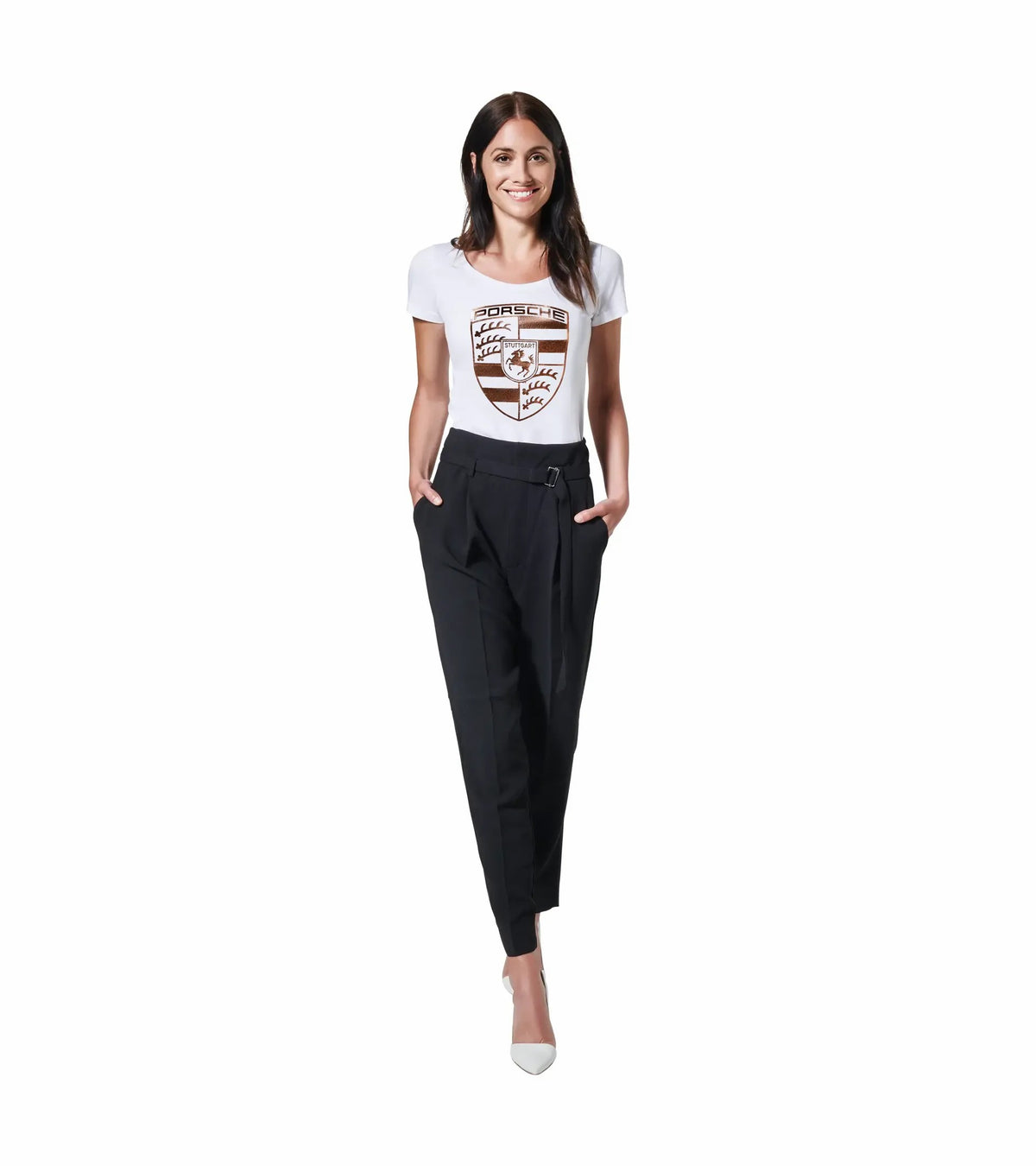 Porsche Design Women's Crest T-Shirt – Essential