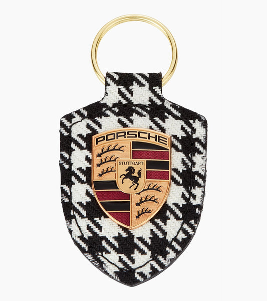 Porsche Design Pepita Crest key ring