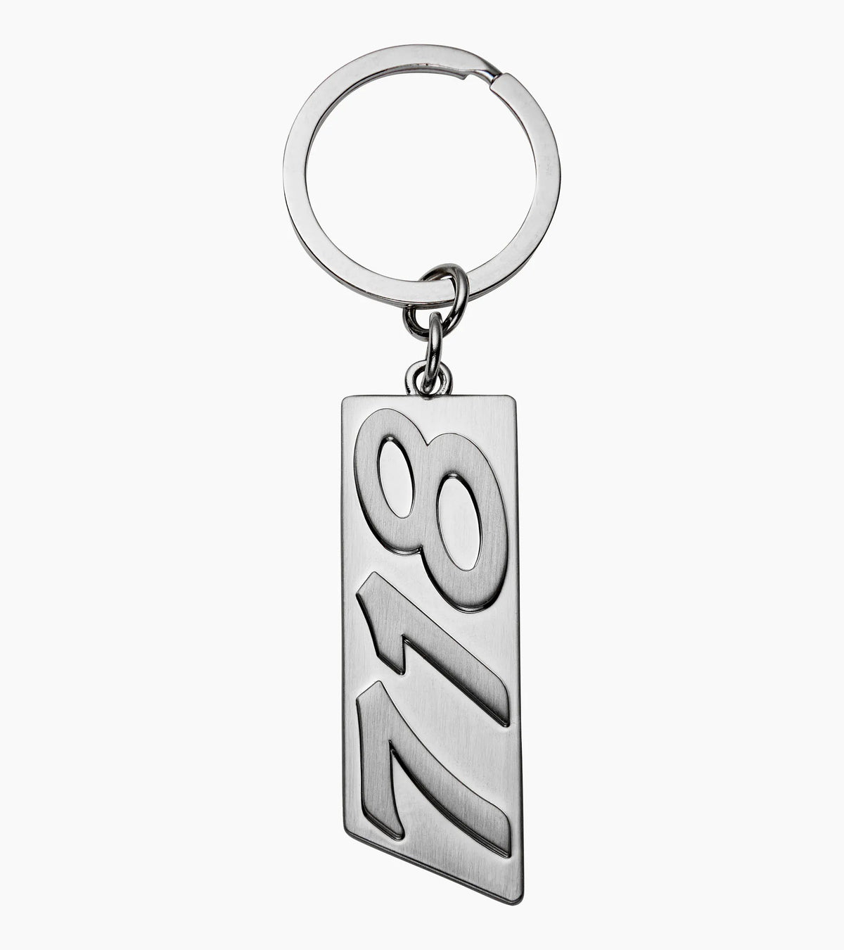 Porsche Design Key ring with 718 lettering