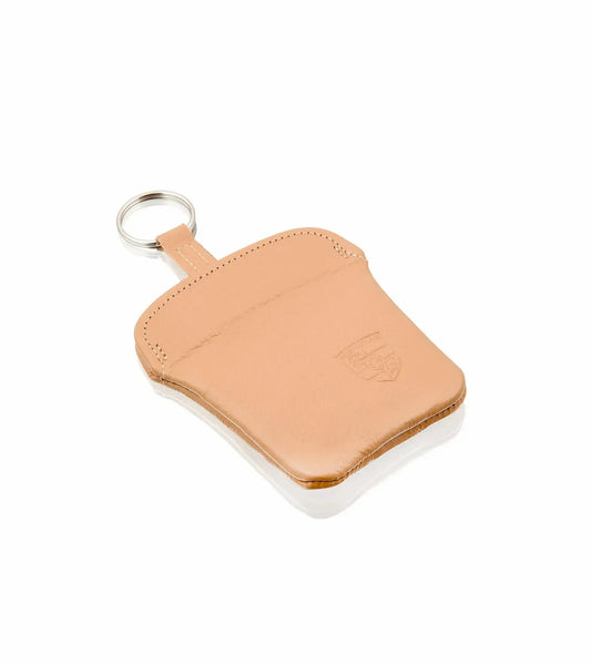Porsche Design Porsche Classic Leather Key Pouch in Cashmere Beige