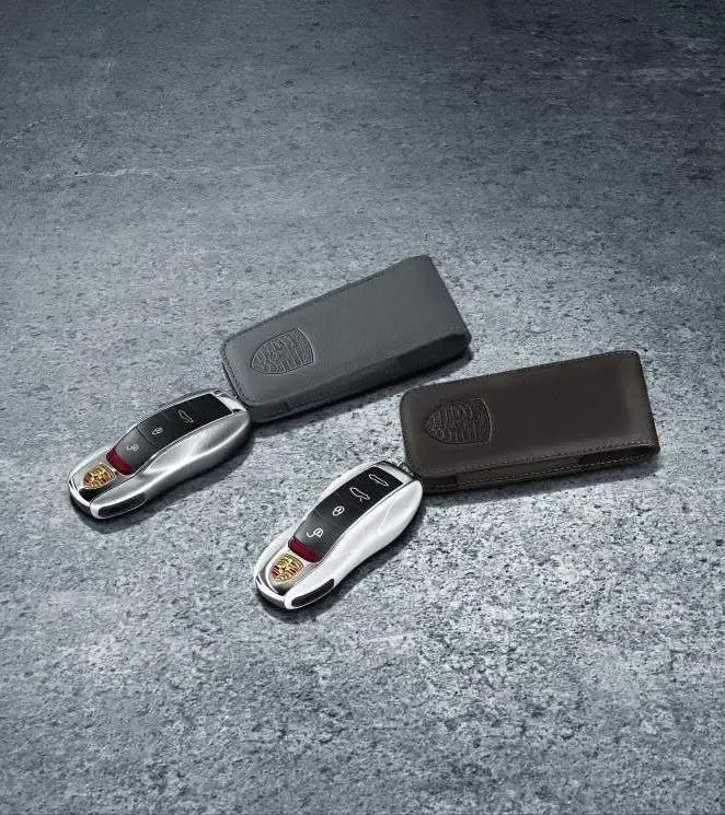 Porsche Design Porsche Leather Key Pouch for 718, 911, Cayenne, Panamera and Macan