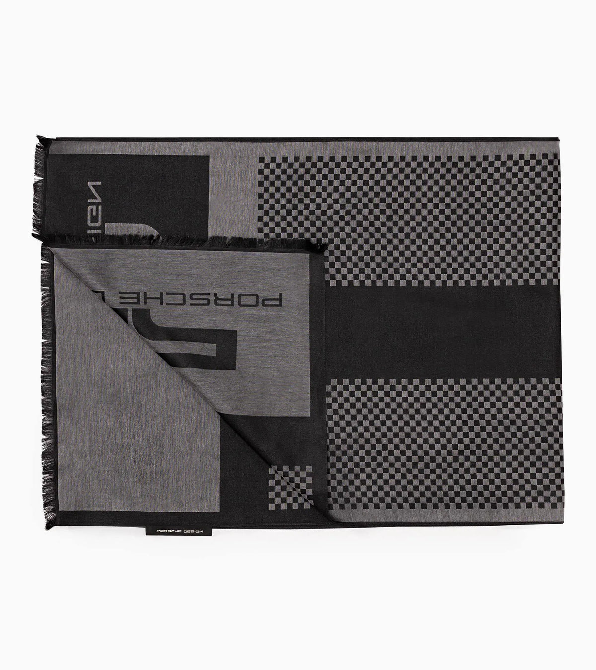Porsche Design 50Y Chequered Flag Scarf