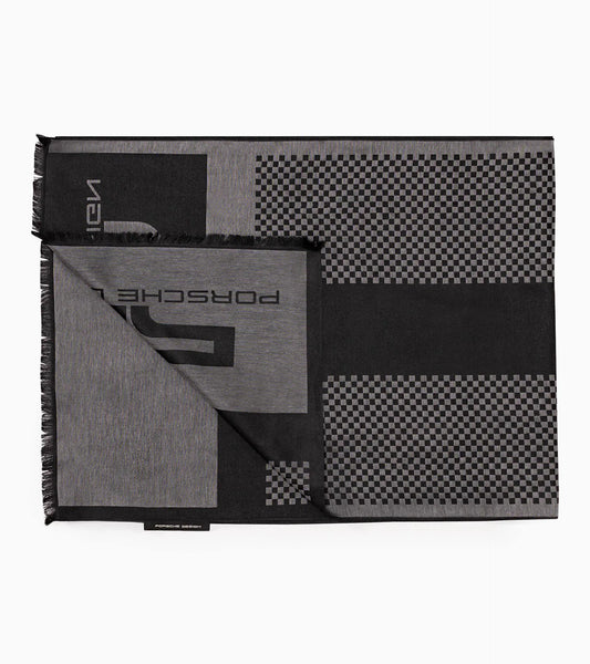 Porsche Design 50Y Chequered Flag Scarf