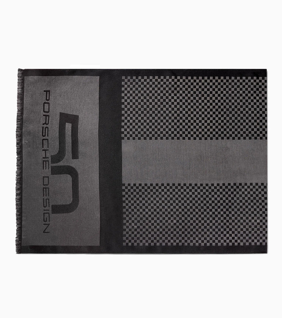 Porsche Design 50Y Chequered Flag Scarf