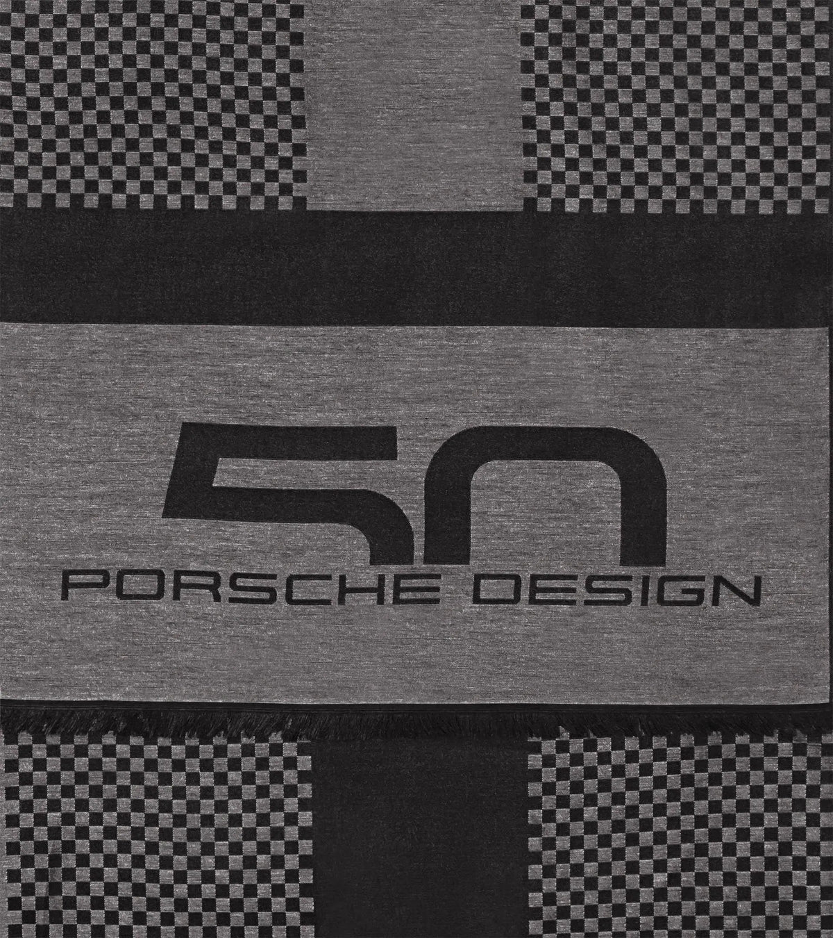 Porsche Design 50Y Chequered Flag Scarf