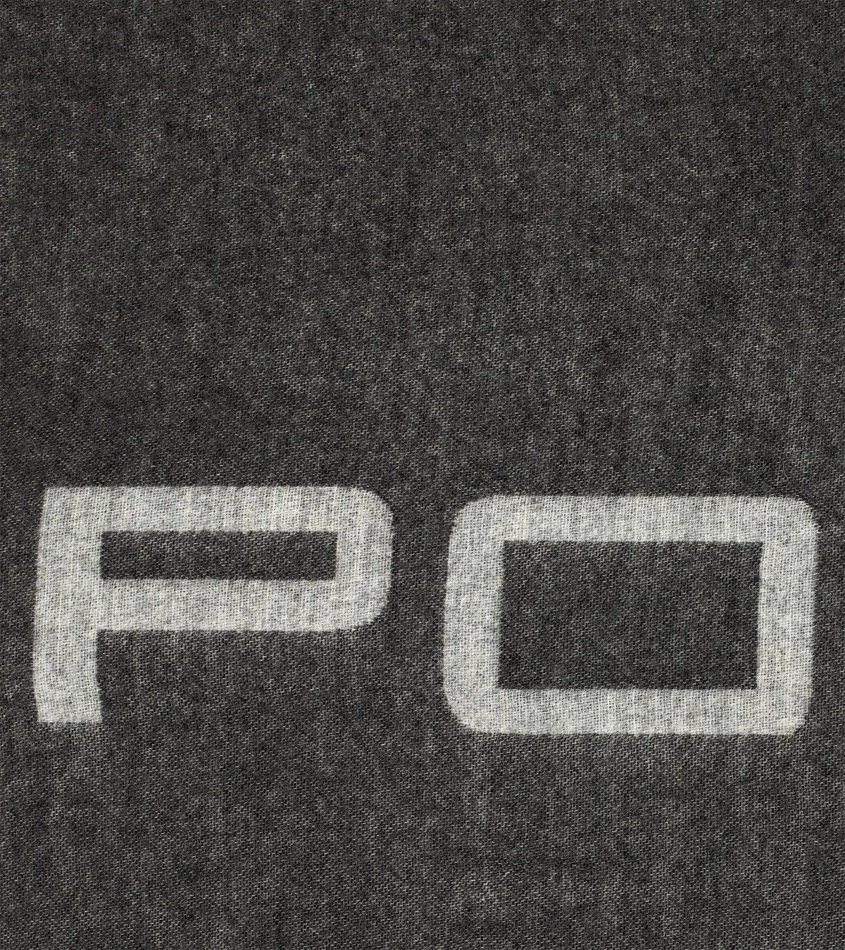 Porsche Design Oversized PD Logo Scarf
