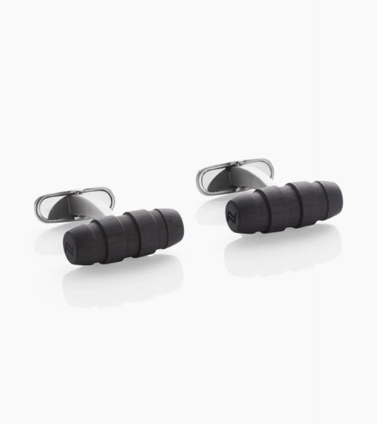 Porsche Design Grooves 2.0 Cufflinks Carbon