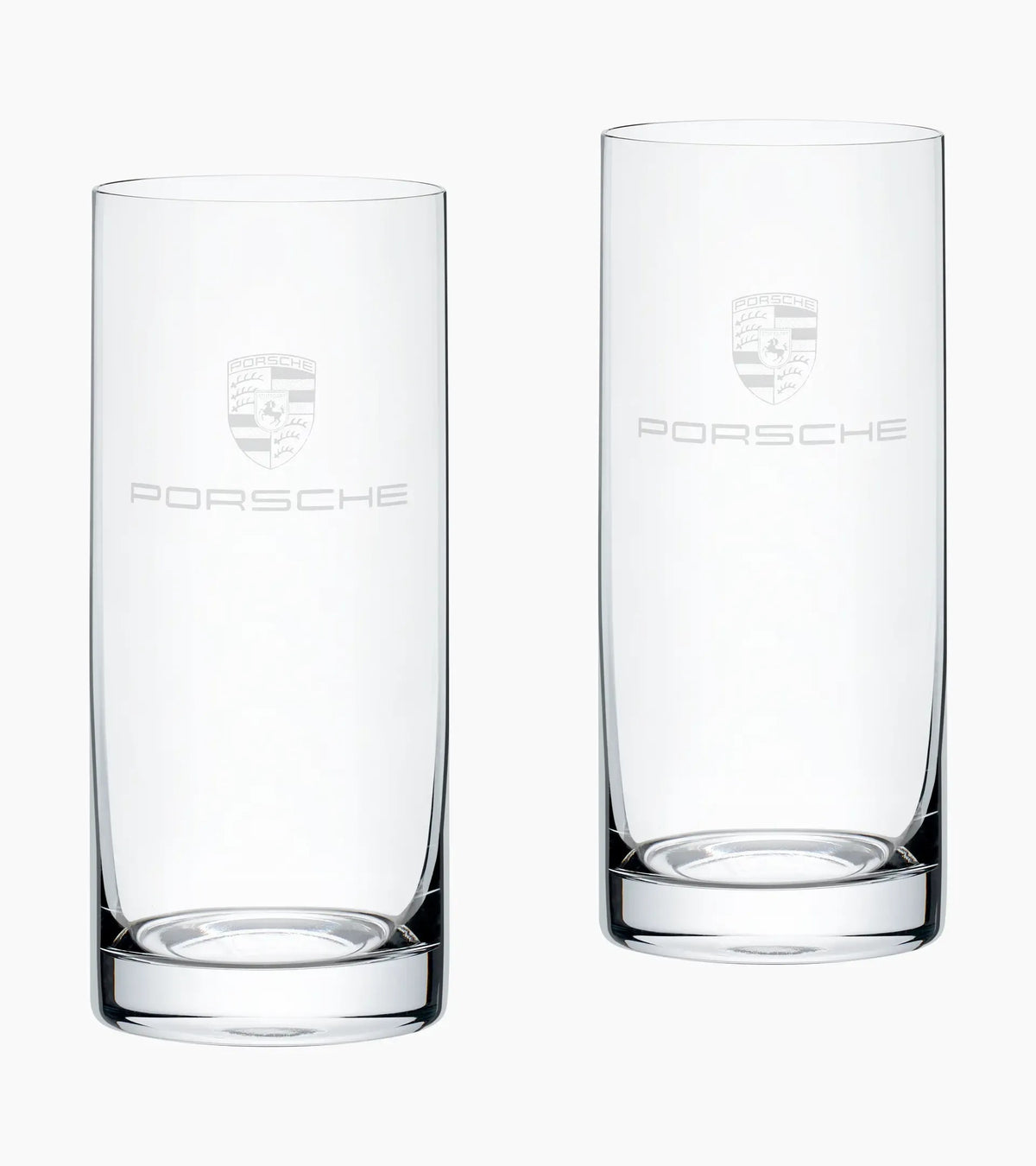 Porsche Design Set of 2 highball glasses with crest – Essential