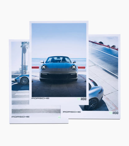 Porsche Design AHEAD Southwest poster set No. 3 – Limited Edition