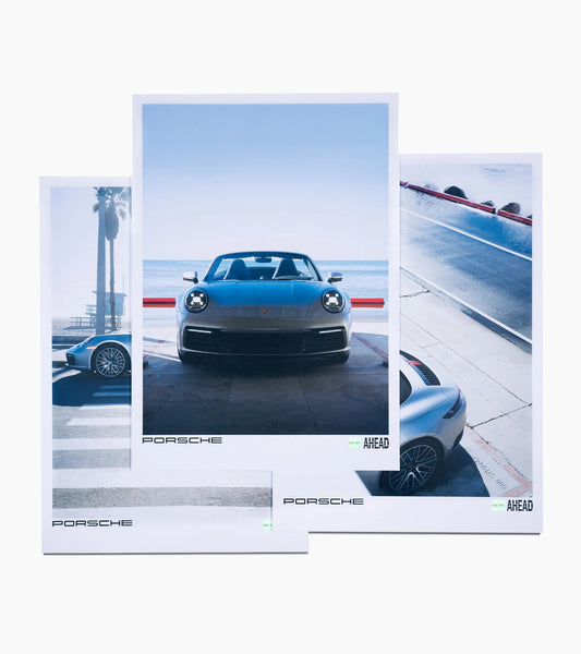 Porsche Design AHEAD Southwest poster set No. 3 – Limited Edition