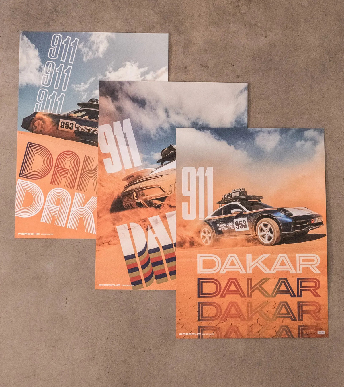 Porsche Design Poster Set - Roughroads