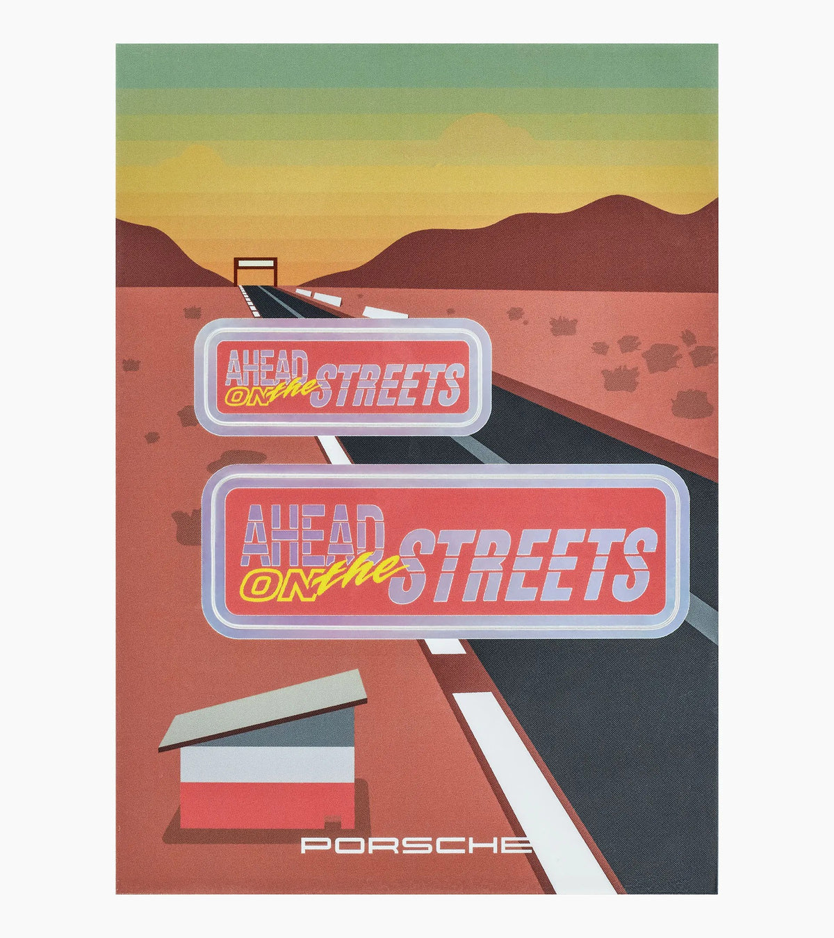 Porsche Design AHEAD No. 2 Sticker Set  – Limited Edition