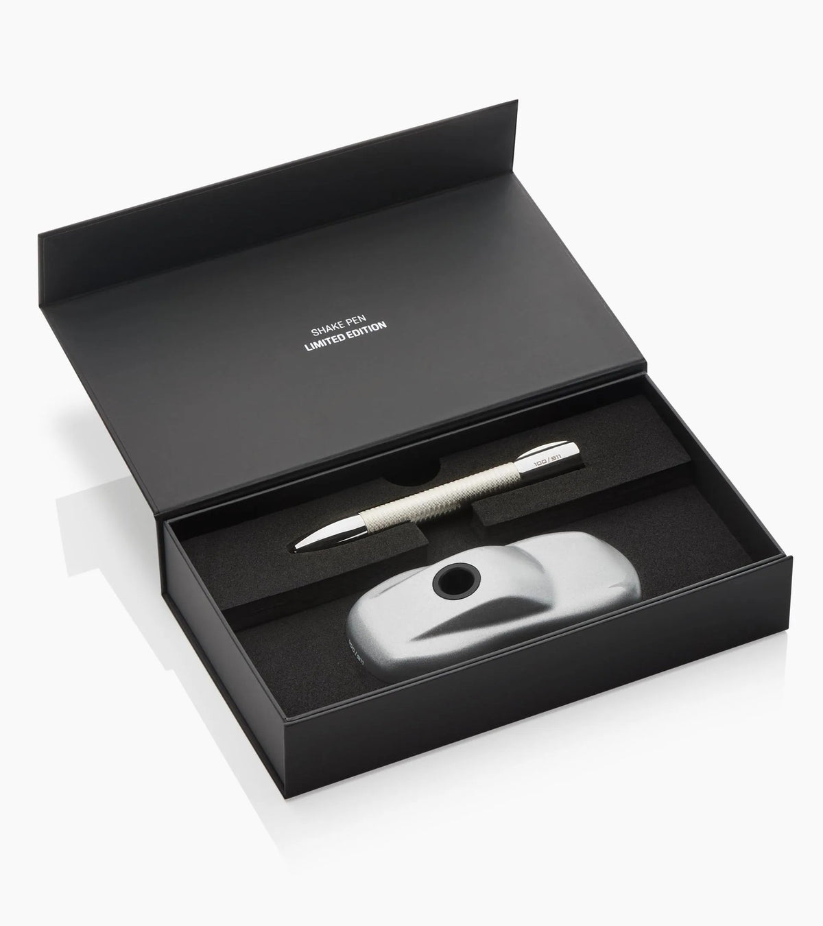 Porsche Design Shake Pen Bundle + 911 Silhouette Pen Holder Limited Edition