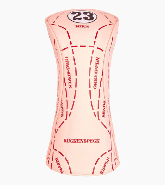 Porsche Design Headcover for golf driver – Pink Pig