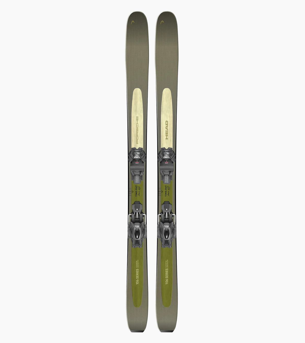 Porsche Design PORSCHE HEAD 106 Series Freeride Ski  – TIME:OUT