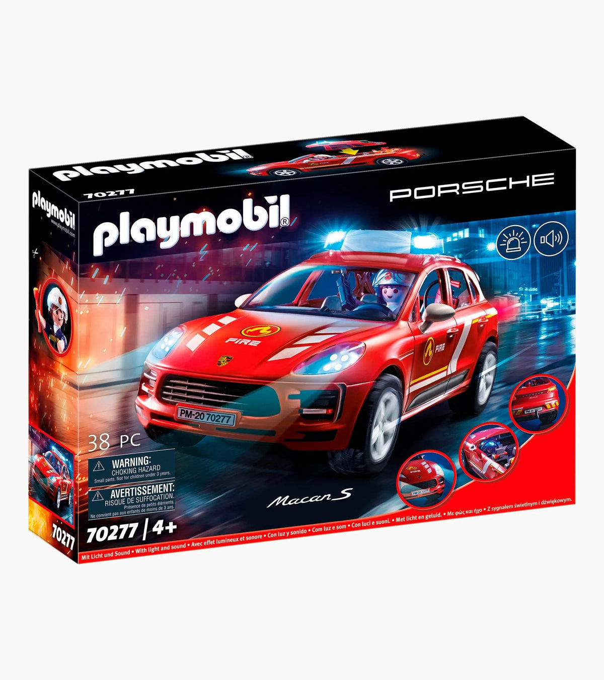 Porsche Design PLAYMOBIL playset – fire brigade