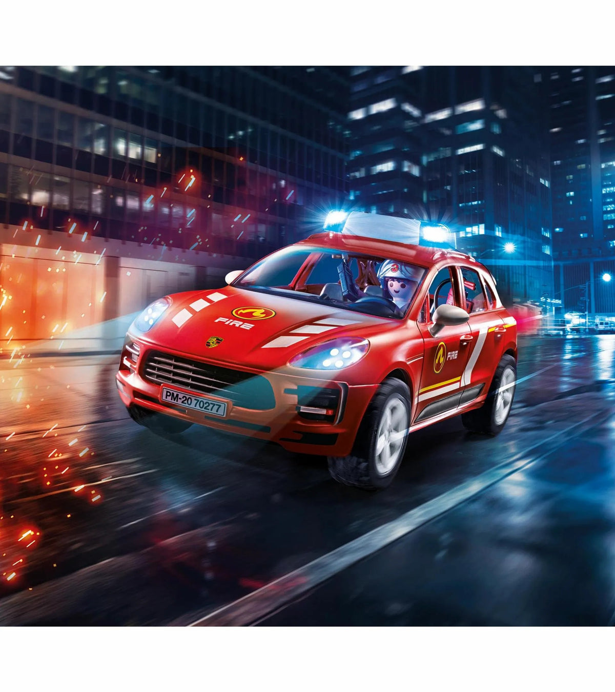 Porsche Design PLAYMOBIL playset – fire brigade