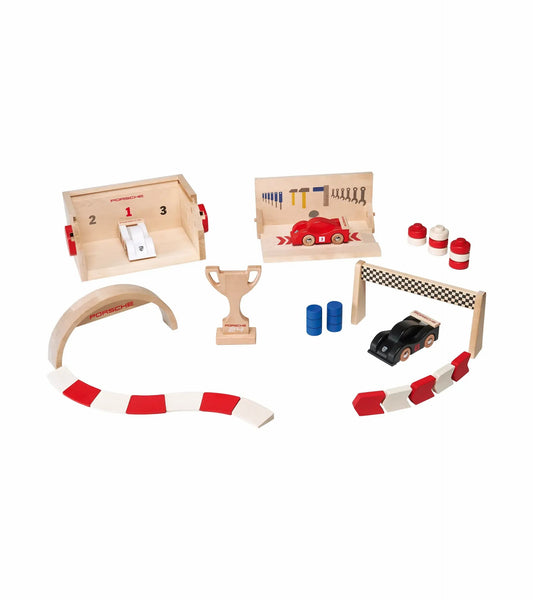 Porsche Design Kids Wooden Racetrack – Starter Set