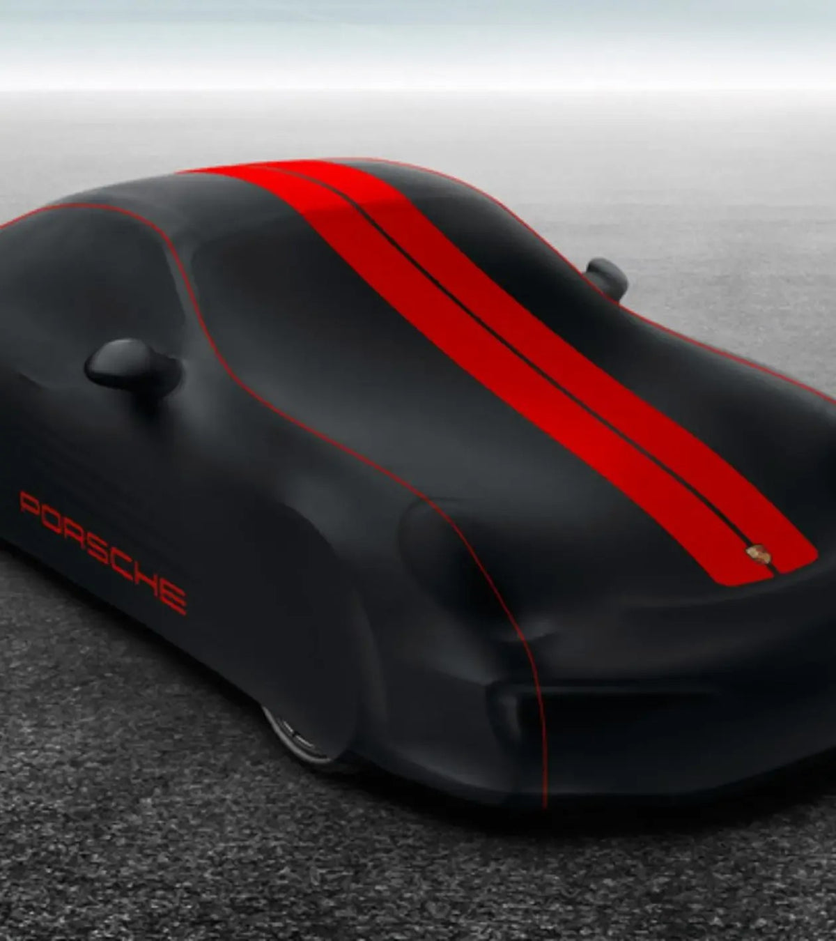 Porsche Design Porsche Indoor Car Cover Plus Red Turbo for 911 (991 II Turbo)