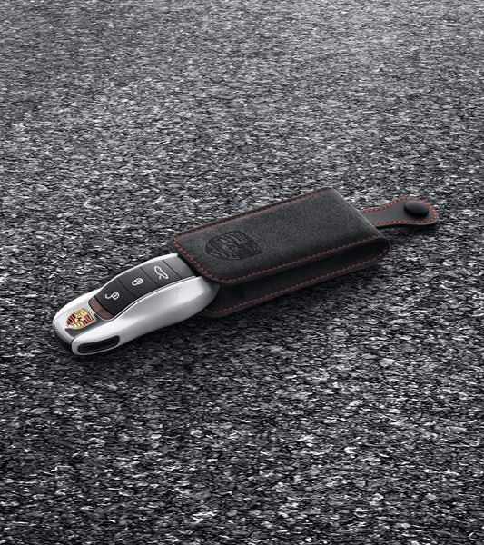 Porsche Design Porsche Key Pouch in Alcantara® for 718/911/Panamera/Macan/Cayenne