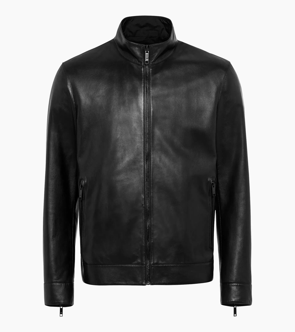 Porsche Design Athleisure reverse leather jacket