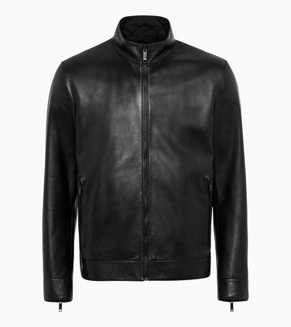 Porsche Design Athleisure reverse leather jacket