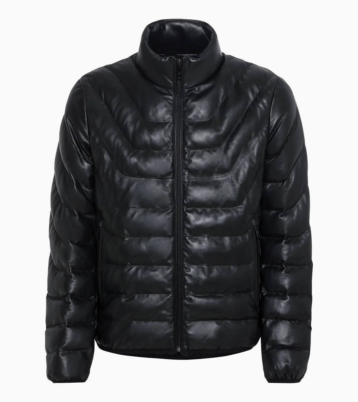 Porsche Design Athleisure padded leather jacket