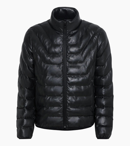 Porsche Design Athleisure padded leather jacket